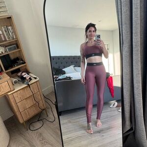 Alo Mauve Activewear Set